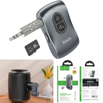 Car Bluetooth AUX hoco E73 Tour - ប្លូធូឡាន AUX បញ្ជូនសំលេង ហូកូ E73 Tour